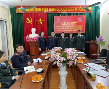 Viện KSND và Chi cục Thi hành án dân sự huyện Đan Phượng tổ chức thành công...